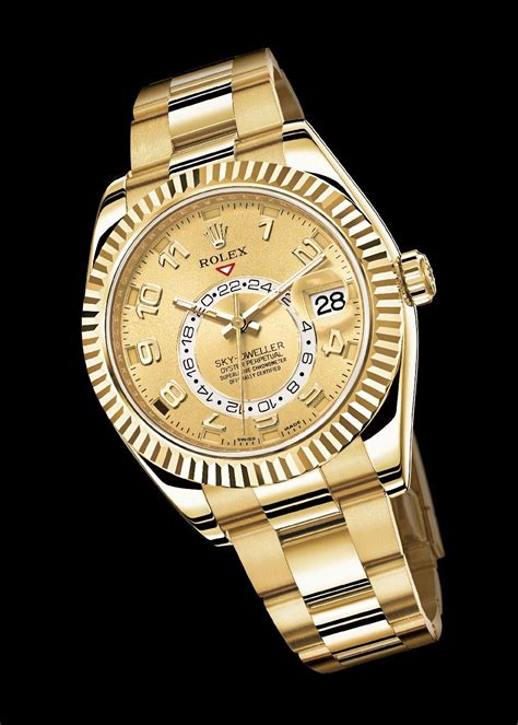 rolex sky dweller half gold black dial|rolex oyster perpetual sky dweller.